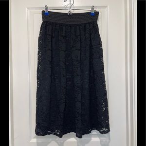Black Lacey Skirt